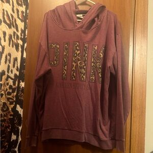 Size large pink hoodie